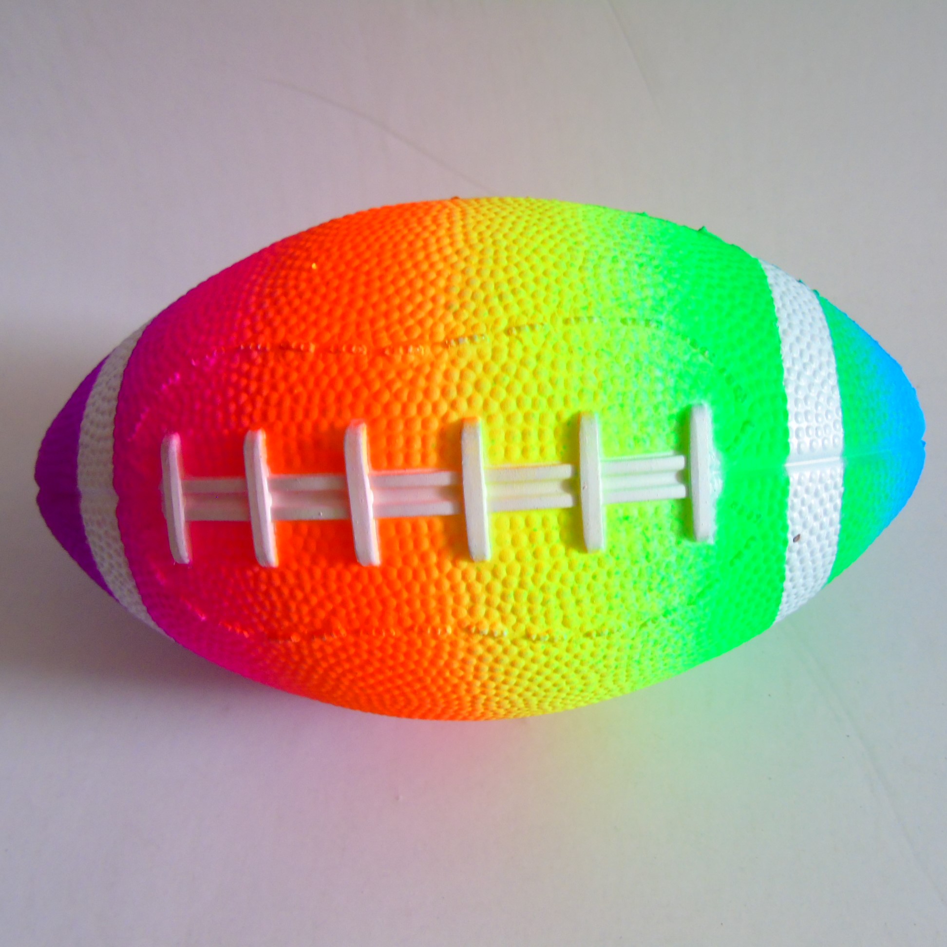Rainbow Rugby Ball